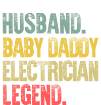 Funny Vintage Great Gift Husband Daddy Electrician Legend Cute Gift Tie-Dye T-Shirt