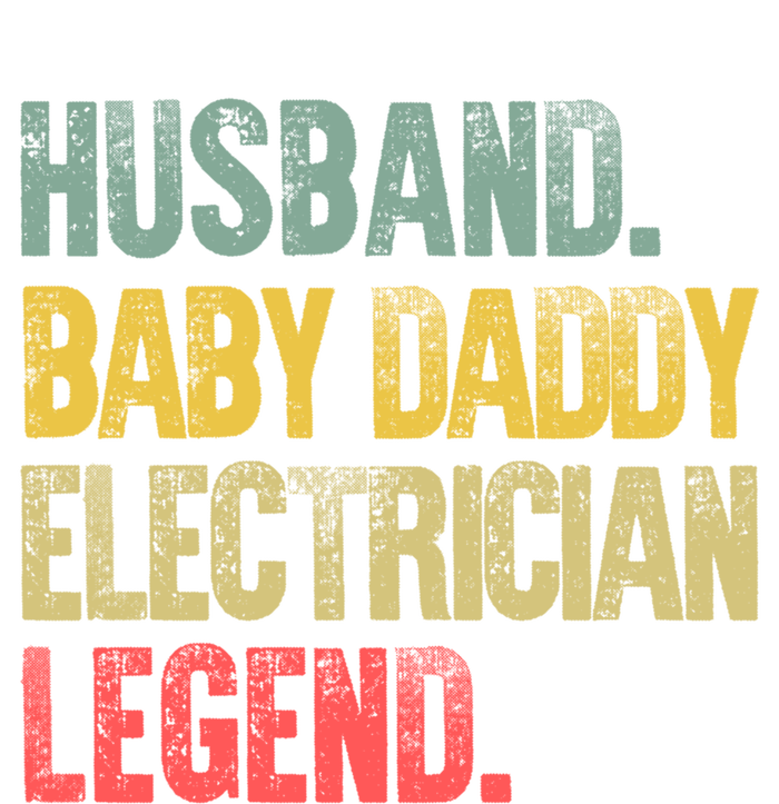 Funny Vintage Great Gift Husband Daddy Electrician Legend Cute Gift Tie-Dye T-Shirt