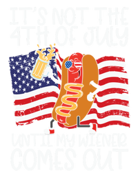 Funny Hotdog Its Not 4th Of July Until My Wiener Comes Out Tall Hoodie