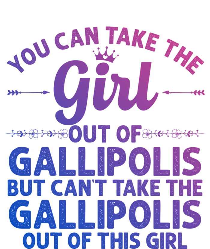 Girl Out Of Gallipolis Oh Ohio Gift Funny Home Roots Usa Gift Pom Pom 12in Knit Beanie