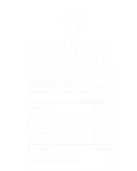 Cancer Nutritional Facts Horoscope Zodiac Astrology Sign Gift T-Shirt