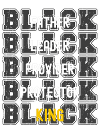 Fathers Day African American Father Leader Black King Dad Tie-Dye T-Shirt