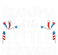 Wo grandma of the little firecracker funny 4th of july Long Sleeve Shirt