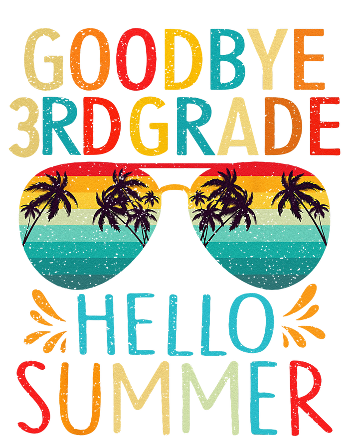 Goodbye 3rd Grade Hello Summer Last Day of School Cooling Performance Long Sleeve Crew