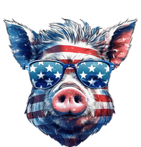 American Flag Pig Vintage Farm Animal Patriotic Farmer Pig Kids Hoodie