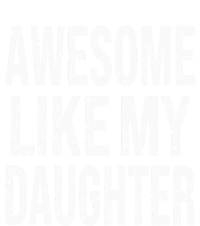 awesome like my daughter funny dad birthday father's day Women's Long Sleeve Flannel Pajama Set 