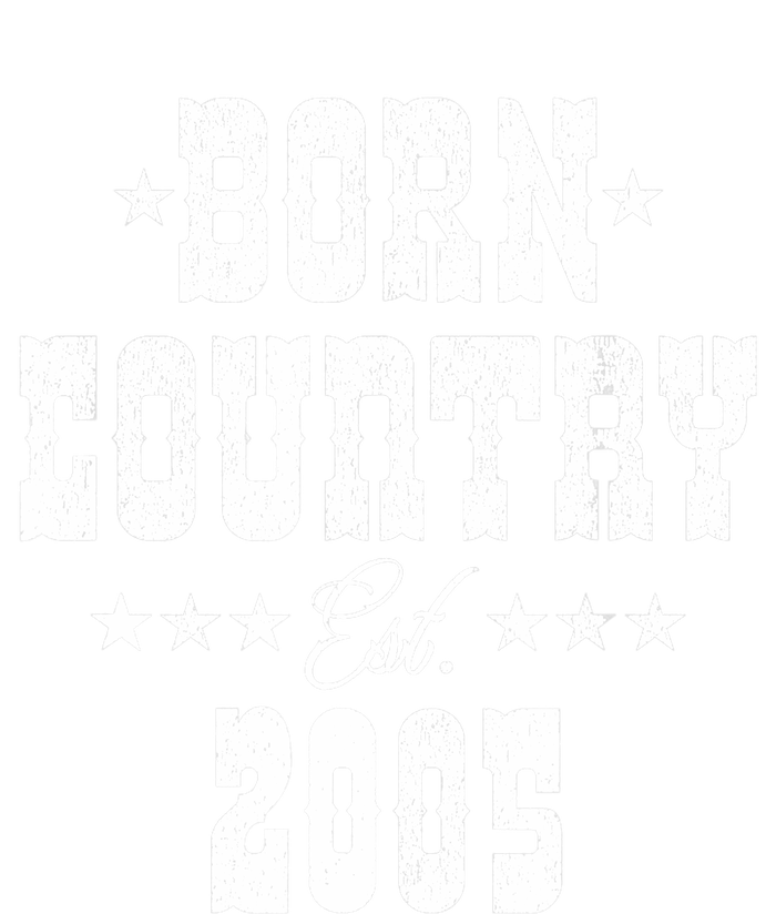 18 Year Old: Country Music Lover 2005 18th Birthday Kids Long Sleeve Shirt