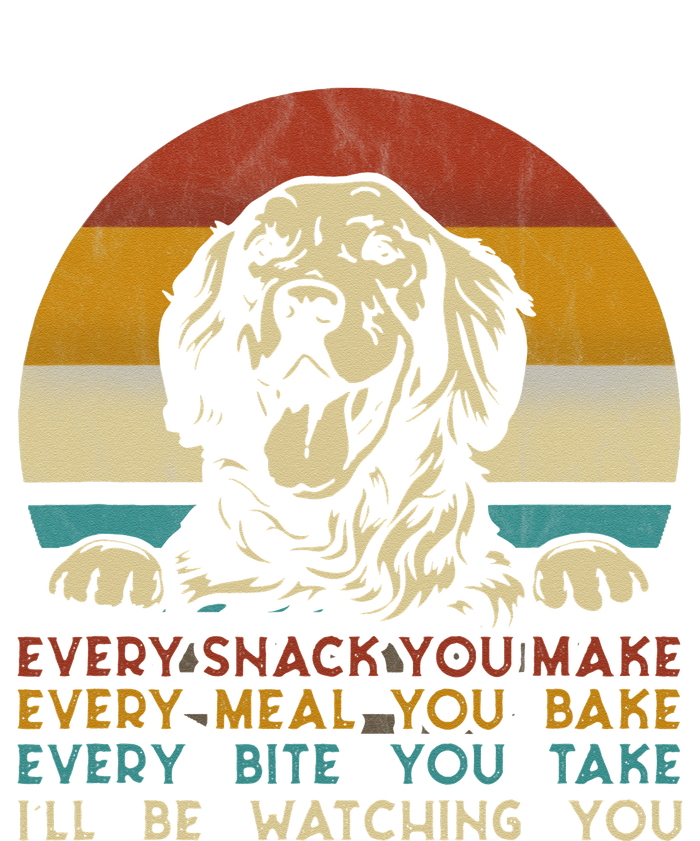 Every Snack You Make Golden Retriever Dog Breed Retro Mesh Reversible Basketball Jersey Tank