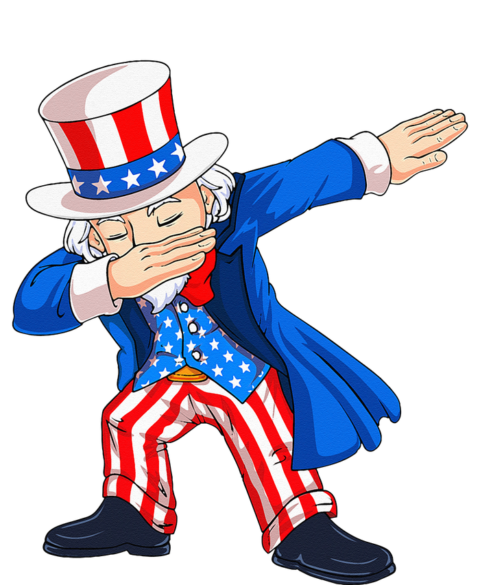 Dabbing Uncle Sam 4th of July Funny Dab Dance T-Shirt