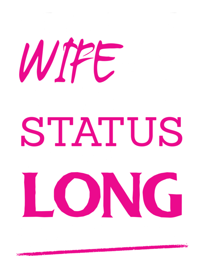 Firefighter Wife Is Not A Status Firefighter Wife Design Gift 16 in Basic Backpack