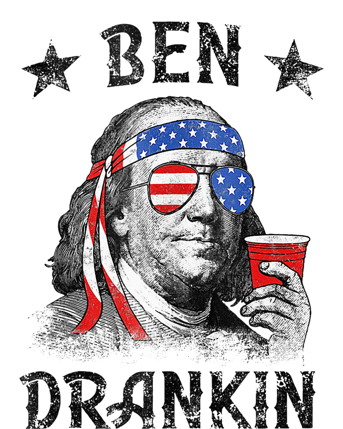 4th Of July For Men Ben Drankin Funny Beer T-Shirt