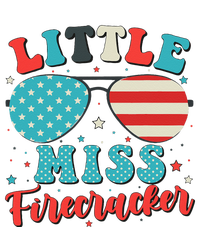 Little Miss Firecracker 4th Of July Womens CVC Long Sleeve Shirt