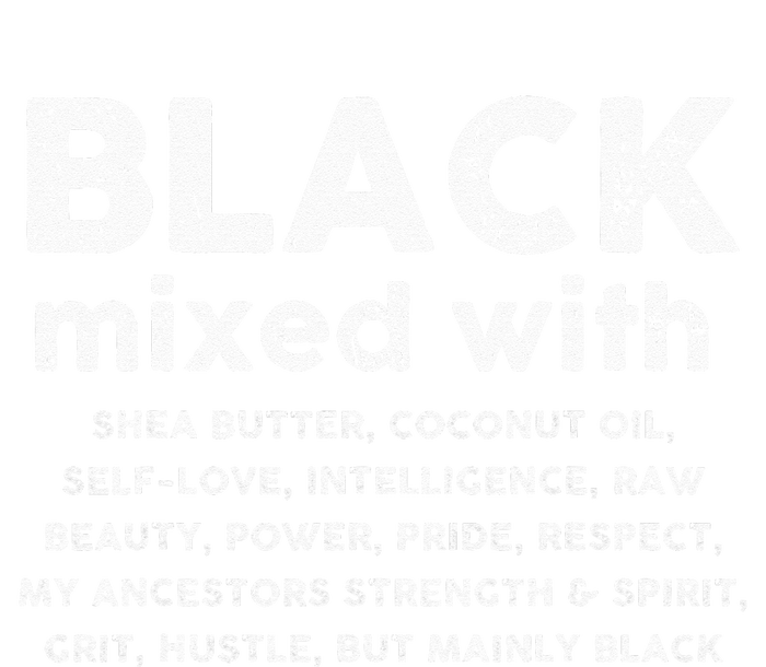 Black Mixed With Shea Butter Afro American T-Shirt