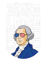 It's Only Treason if You Lose George Washington Women's Crop Top Tee