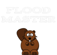 Flood Master Beaver Plumbing Humor Funny Sarcastic Women's Fleece Hoodie