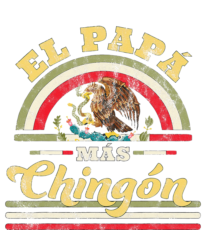 El Papa Mas Chingon Funny Mexican Flag Cool Dad Gift Regalo Doggie Tank