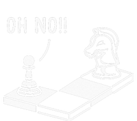 Oh No Knight To Pawn Funny Chess Player Gift Idea Board Game T-Shirt