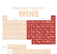 Periodic Table Of Wine Chemistry Periodic Table Geek Nerd Impact Tech Backpack