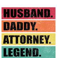 Husband Daddy Attorney Legend Retro Fathers Day Meaningful Gift Sweatshirt