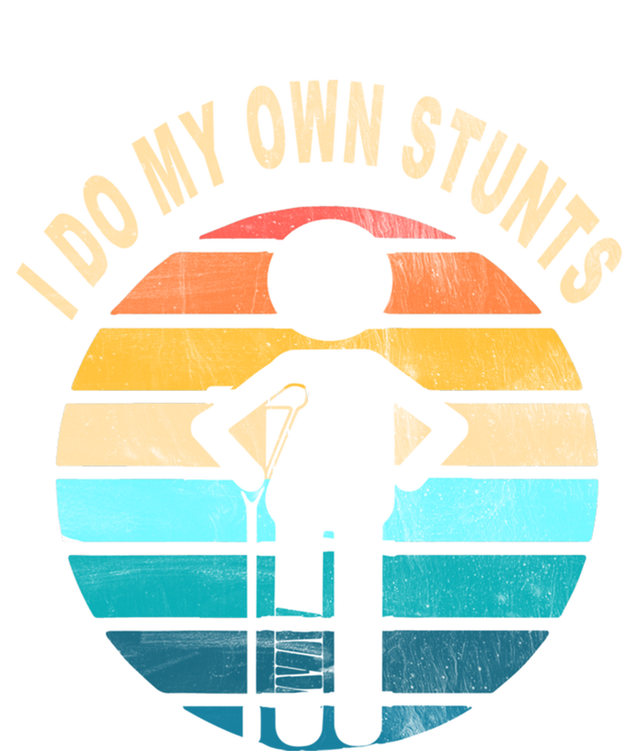 Funny Injury Leg I Do My Own Stunts Gift Sustainable Beanie