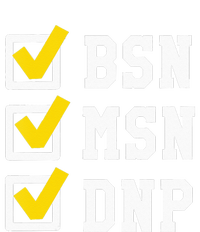 Womens BSN MSN DNP Doctorate Degree Checklist Funny Graduation Gift PosiCharge RacerMesh Polo