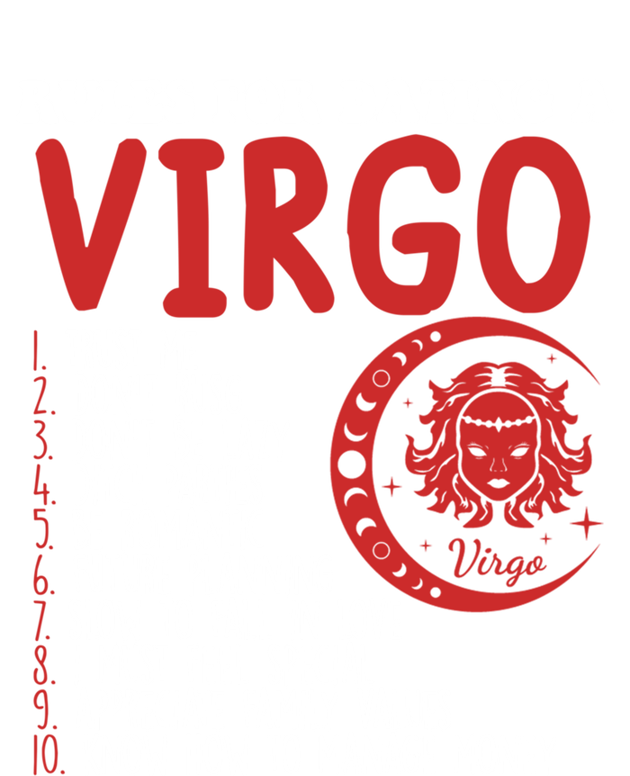 Funny Virgo Horoscope Rules For Dating A Virgo Zodiac Gift Full Zip Hoodie