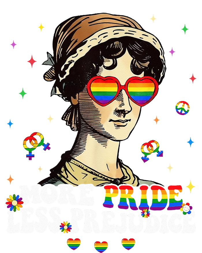 More Pride Less Prejudice Lgbt Gay Proud Ally Pride Month Bumper Sticker