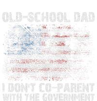 OldSchool Dad I don't coparent with the government Womens Funnel Neck Pullover Hood