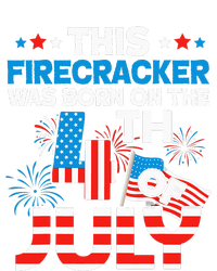 This Firecracker Born on 4th Of July Patriotic Birthday T-Shirt