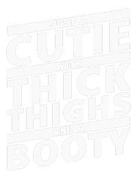 Funny Just A Cutie With Thick Thighs And A Booty Gym Wear Dry Zone Grid Polo