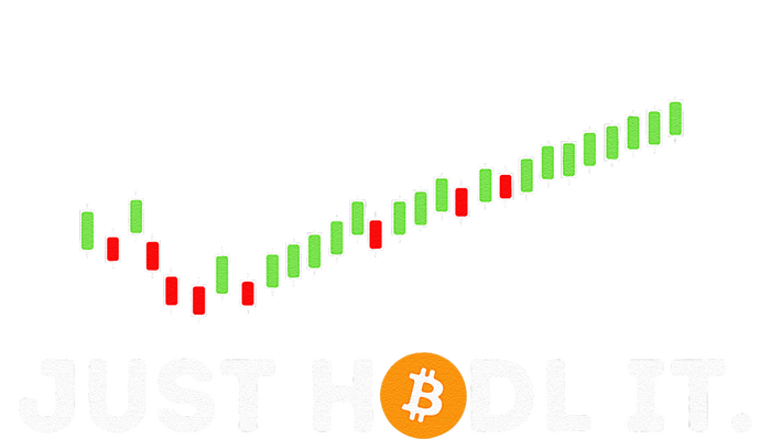 Just HODL It Funny Crypto Trader BTC Bitcoin Investor Metallic Star Ornament