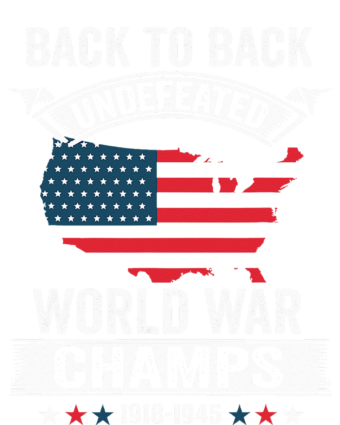 4th Of July Back To Back Undefeated World War Champs T-Shirt