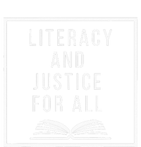 Literacy And Justice For All Literacy Teacher Reading Women's Fleece Hoodie