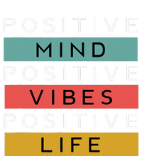 Positive Mind Positive Vibes Positive Life Mesh Reversible Basketball Jersey Tank