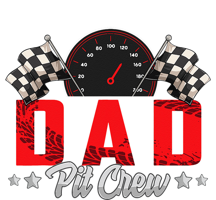 Race Car Birthday Party Racing Family Dad Pit Crew T-Shirt