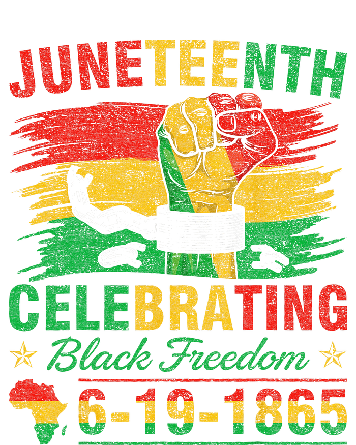 Juneteenth Breaking Every Chain Black  Women's T-Shirt