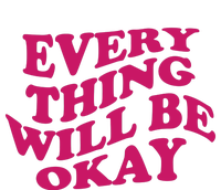 Everything Will Be Okay Performance Long Sleeve Polo