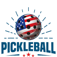 4th Of July Patriotic American Flag Pickleball Lover Kids Hoodie