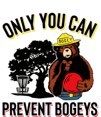 Bogey The Bear Only You Can Prevent Bogeys Disc Golf T-Shirt