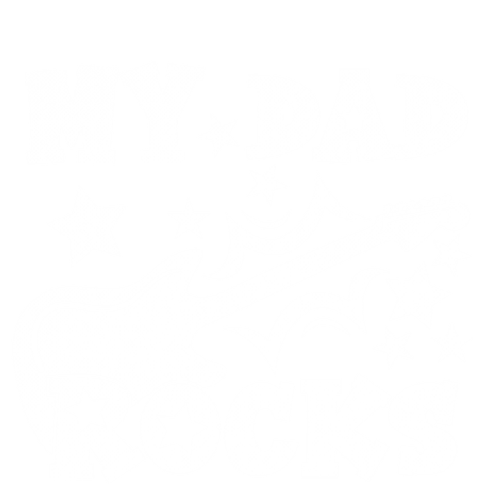 My Dad Rocks Funny Fathers Day Dad Vintage Gift T-Shirt