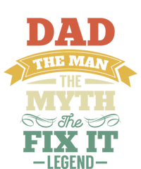 Retro Vintage Handy Dad Funny Gift Mr Fix It Fathers Day Funny Gift T-Shirt