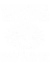 Snowmobile Dad Like A Normal Dad Only Cooler Snowmobiling Gift Tie-Dye Long Sleeve Shirt