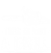 This Is Not A Drill Chainsaw Woodworking Gift Tie-Dye T-Shirt