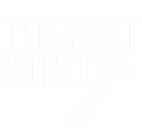 This Is Not A Drill Tools Builder Woodworking Hammer Gift Full-Length Apron With Pockets