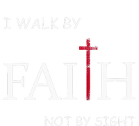 I Walk By Faith Not By Sight Spiritual Christian Church Toddler Long Sleeve Shirt