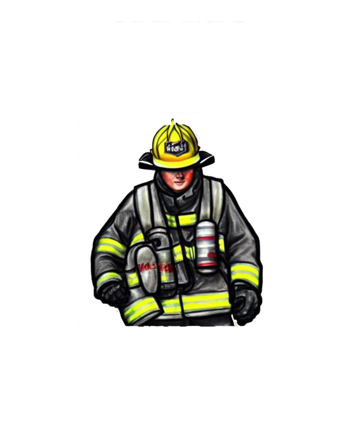 Never Underestimate A Retired Firefighter Fire Retiret Gift Toddler Sweatshirt