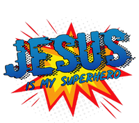 Jesus Is My Superhero Cute Powerful Christian Gift Comic Infant Fleece One Piece