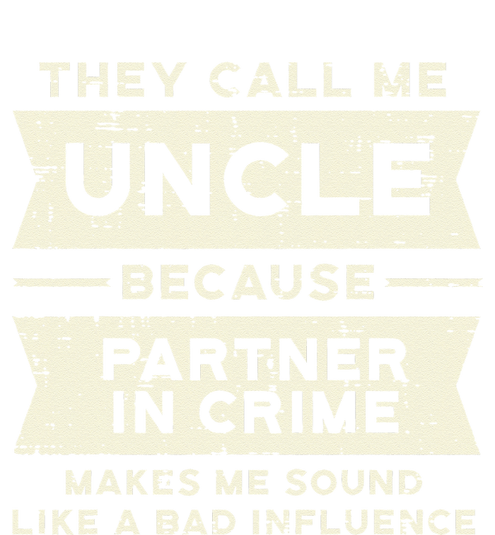 Uncle Partner In Crime Bad Influence Funny Fathers Day Men Tank Top