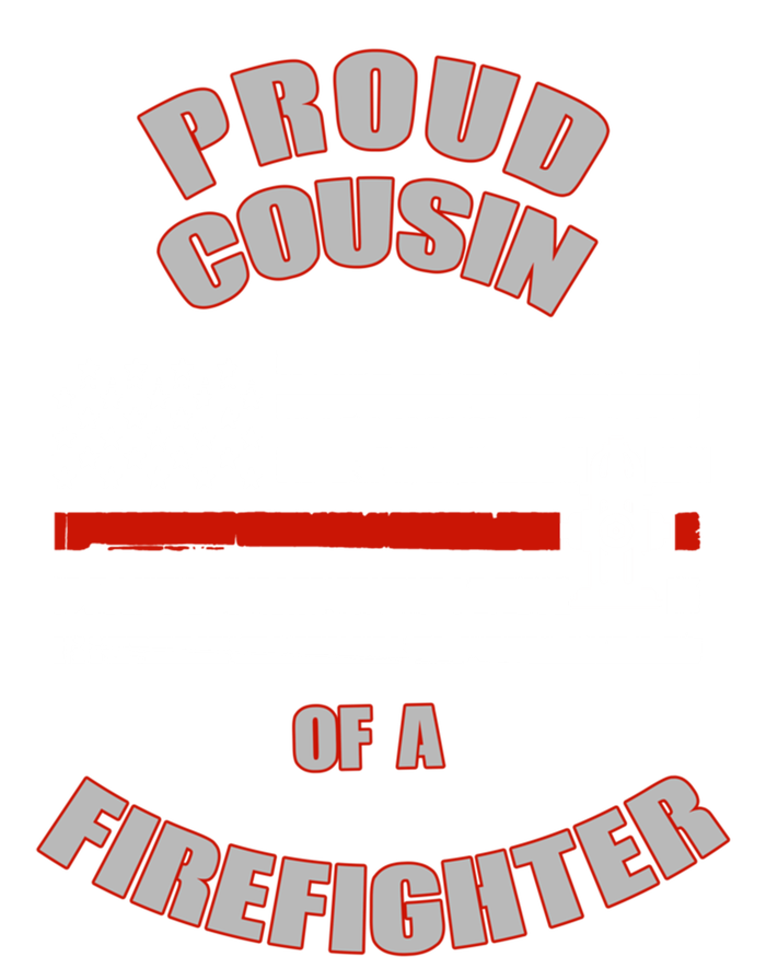 Proud Cousin Of A Volunteer Firefighter Gift Coaster