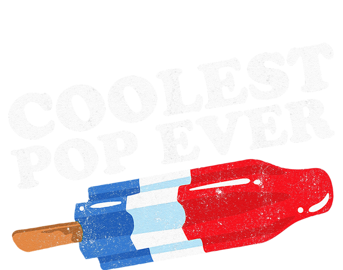 Coolest Pop Ever Popsicle Funny Retro Bomb Fathers Day Gift T-Shirt